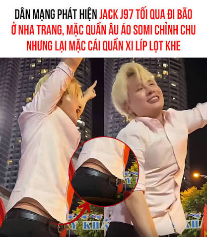 Jack mang quần lọt khe mới nhất